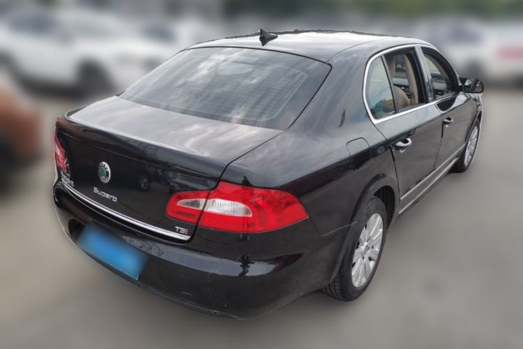 Used Skoda Superb 2012 1.8TSI Automatic Elegant Edition Rear Right 45 Deg
