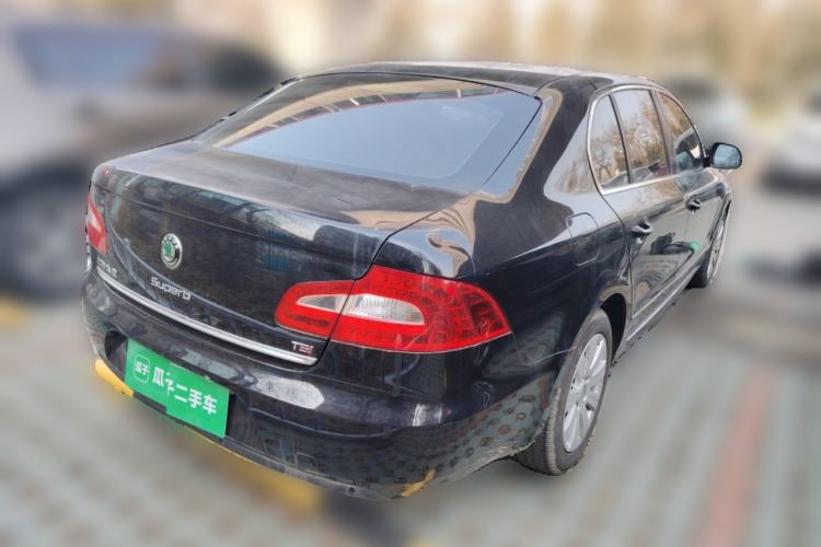 Used Skoda Superb 2012 1.8TSI Automatic Elegant Edition Rear Right 45 Deg