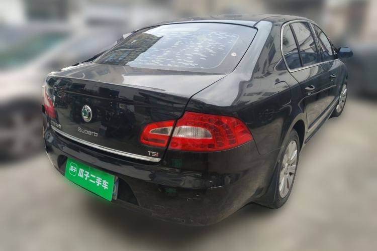 Used Skoda Superb 2012 1.8TSI Manual Elegant Edition Rear Right 45 Deg