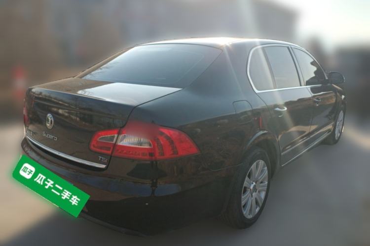 Used Skoda Superb 2012 1.8TSI Automatic Prestige Edition Rear Right 45 Deg