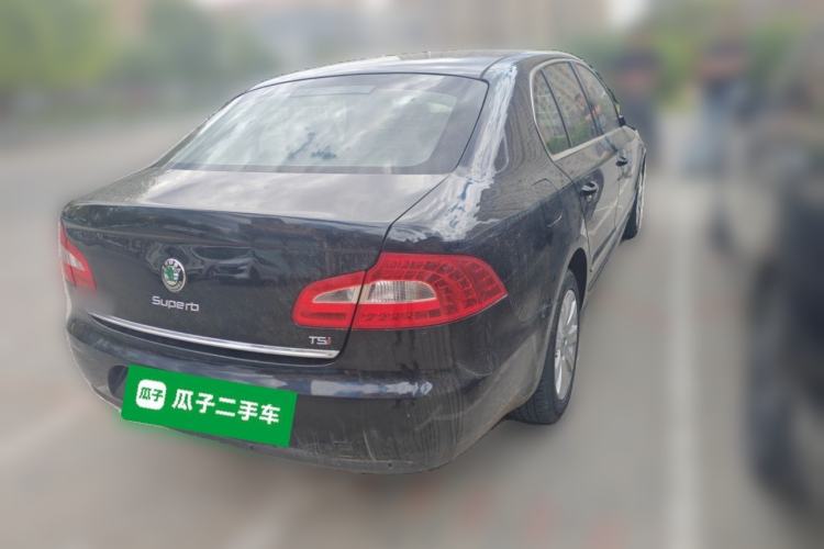 Used Skoda Superb 2012 1.4TSI DSG Elegant Edition Rear Right 45 Deg