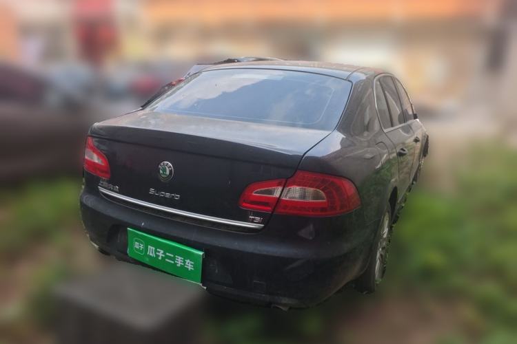 Used Skoda Superb 2012 2.0 TSI Automatic Elegant Edition Rear Right 45 Deg