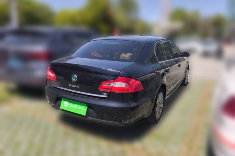 Used Skoda Superb 2012 1.8TSI Automatic Elegant Edition Rear Right 45 Deg