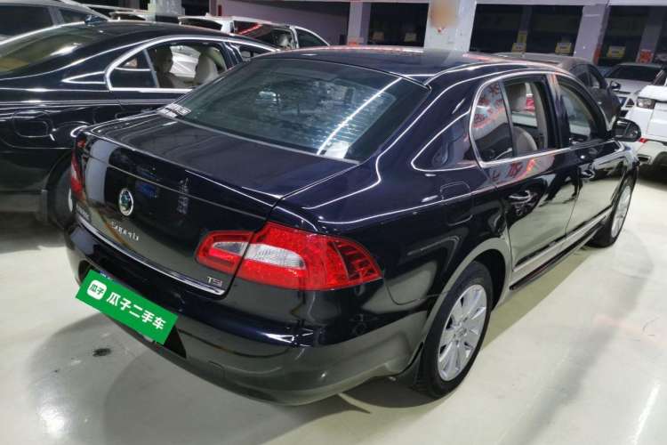 Used Skoda Superb 2012 1.8TSI Automatic Elegant Edition Rear Right 45 Deg
