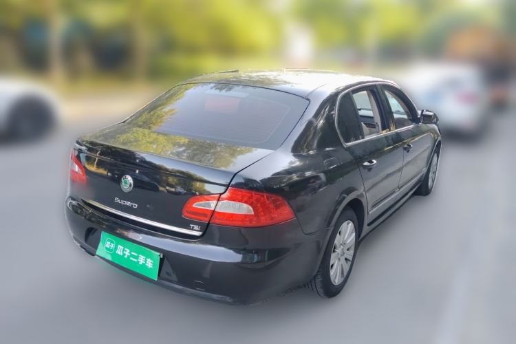 Used Skoda Superb 2012 1.4TSI DSG Elegant Edition Rear Right 45 Deg