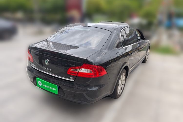 Used Skoda Superb 2012 1.8TSI Automatic Elegant Edition Rear Right 45 Deg