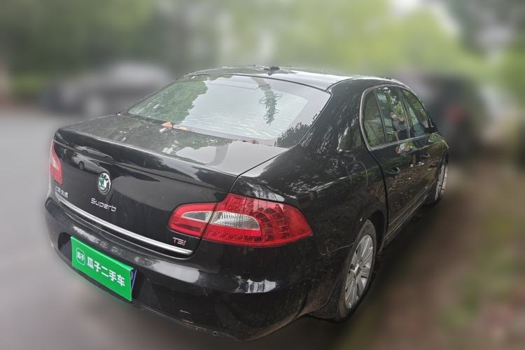 Used Skoda Superb 2012 1.8TSI Automatic Elegant Edition Rear Right 45 Deg