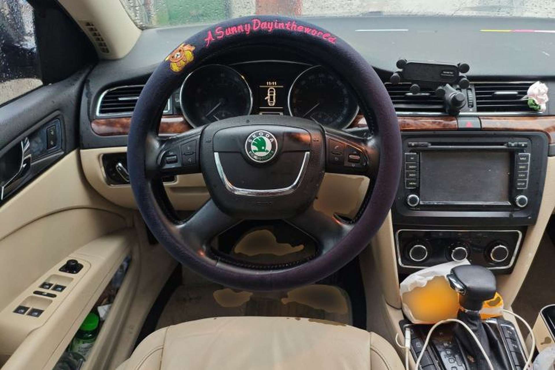 Used Skoda Superb 2012 1.8TSI Automatic Elegant Edition Steering Wheel