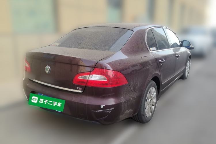 Used Skoda Superb 2012 1.8TSI Automatic Prestige Edition Rear Right 45 Deg