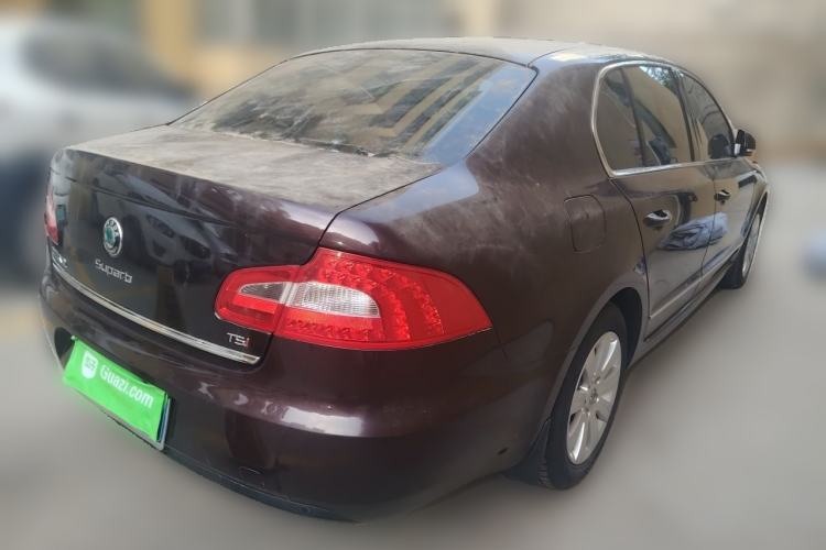 Used Skoda Superb 2012 1.4TSI DSG Elegant Edition Rear Right 45 Deg