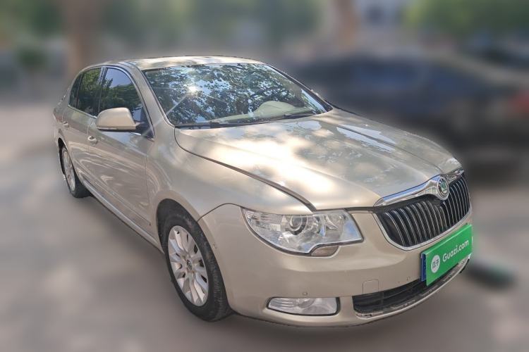 Used Skoda Superb 2012 2.0 TSI Automatic Luxury Edition Front Right 45 Deg