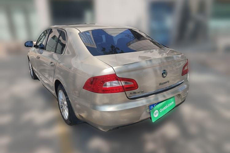 Used Skoda Superb 2012 2.0 TSI Automatic Luxury Edition Rear Left 45 Deg