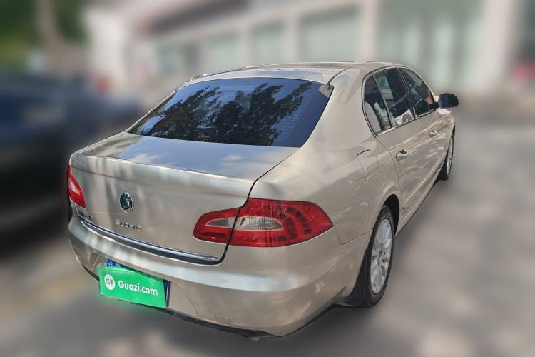 Used Skoda Superb 2012 2.0 TSI Automatic Luxury Edition Rear Right 45 Deg