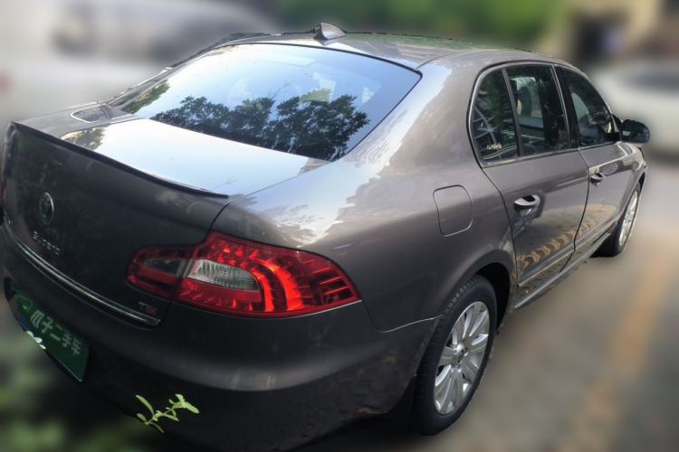 Used Skoda Superb 2012 1.8TSI Automatic Elegant Edition Rear Right 45 Deg