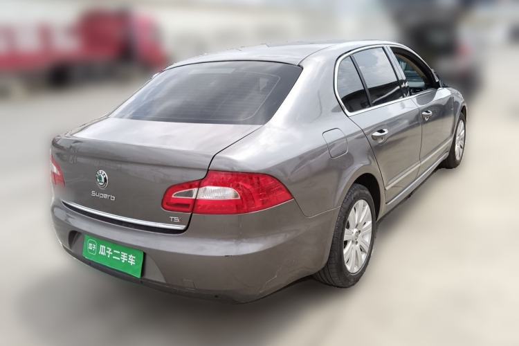 Used Skoda Superb 2012 1.4TSI DSG Elegant Edition Rear Right 45 Deg
