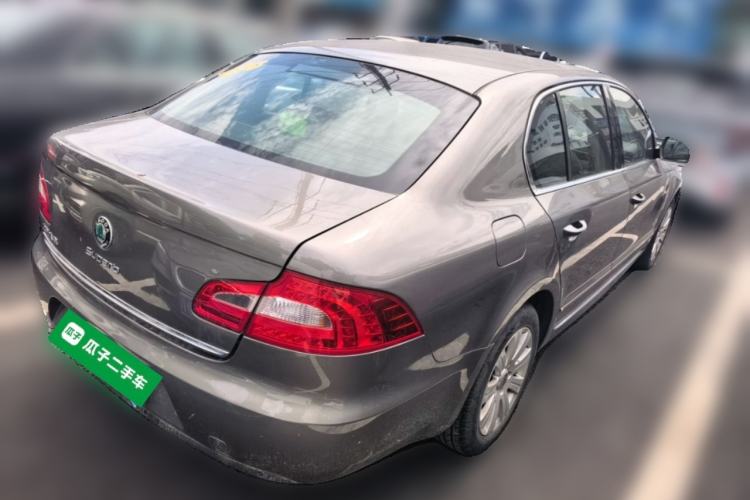 Used Skoda Superb 2012 1.8TSI Manual Elegant Edition Rear Right 45 Deg