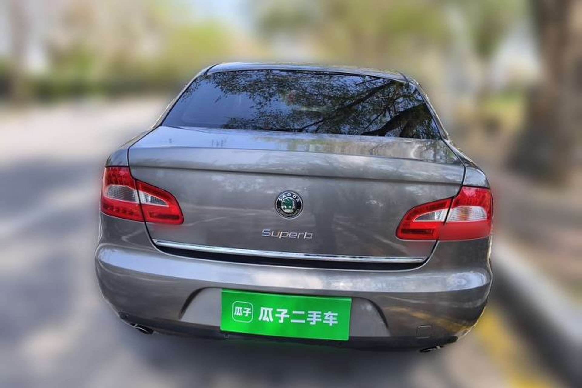 Used Skoda Superb 2012 2.0 TSI Automatic Luxury Edition Rear