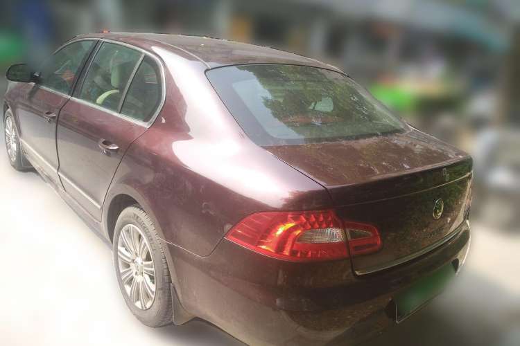 Used Skoda Superb 2012 1.8TSI Manual Elegant Edition Rear Left 45 Deg