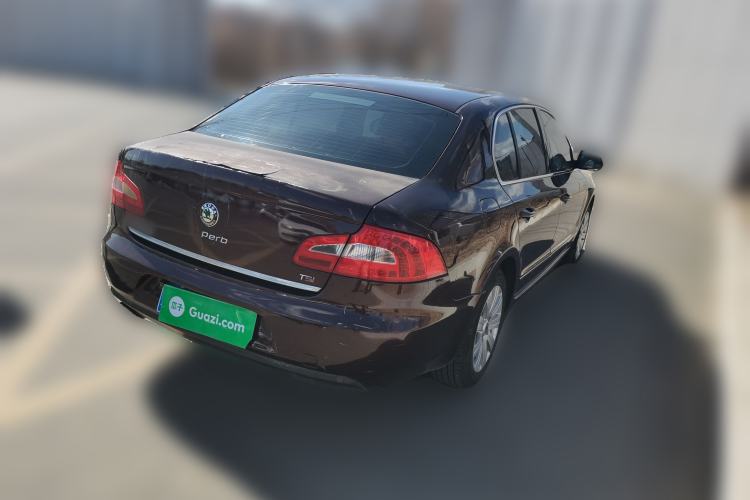 Used Skoda Superb 2012 1.8TSI Automatic Prestige Edition Rear Right 45 Deg