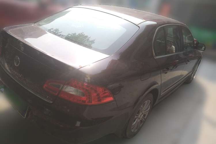 Used Skoda Superb 2012 1.8TSI Manual Elegant Edition Rear Right 45 Deg