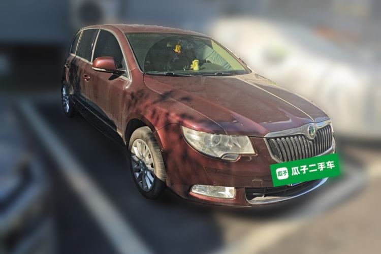 Used Skoda Superb 2012 2.0 TSI Automatic Elegant Edition Front Right 45 Deg