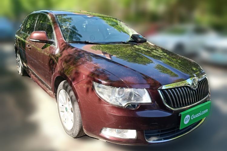 Used Skoda Superb 2012 1.8TSI Manual Elegant Edition Front Right 45 Deg