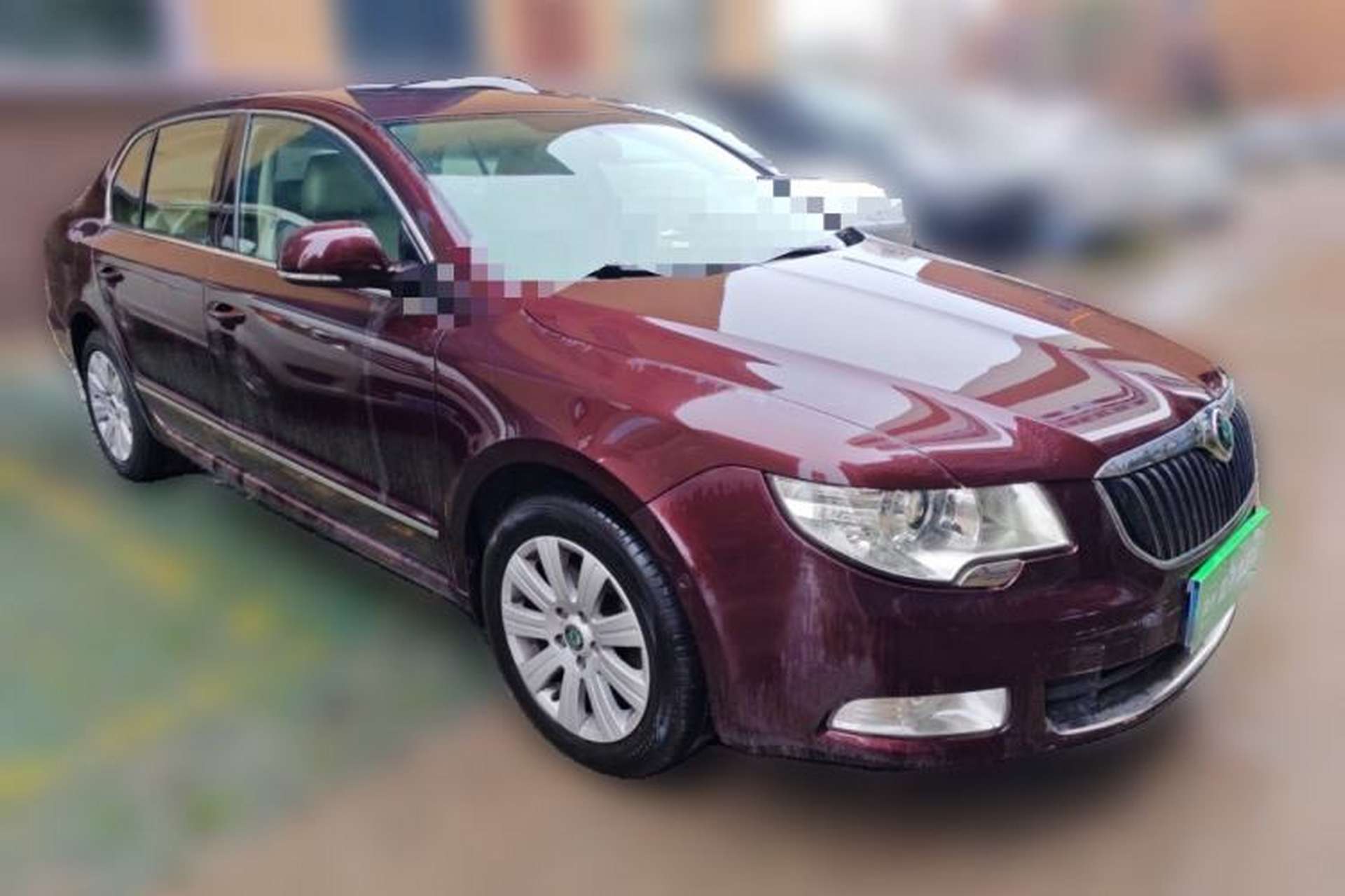 Used Skoda Superb 2012 1.8TSI Automatic Elegant Edition Front Right 45 Deg
