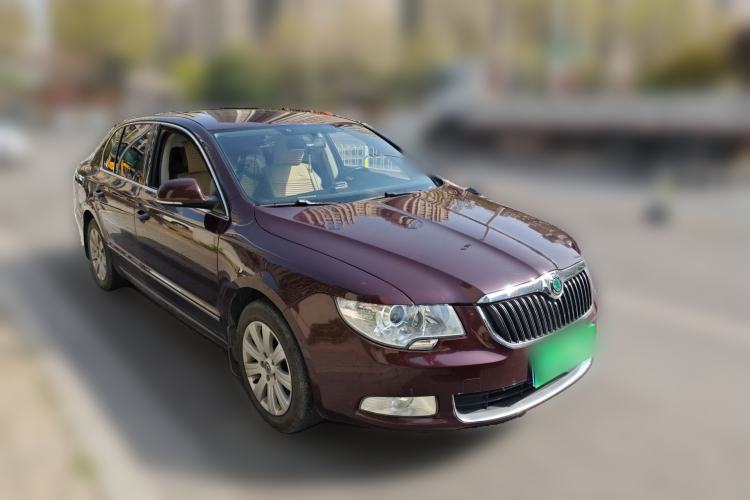 Used Skoda Superb 2012 1.4TSI DSG Elegant Edition Front Right 45 Deg
