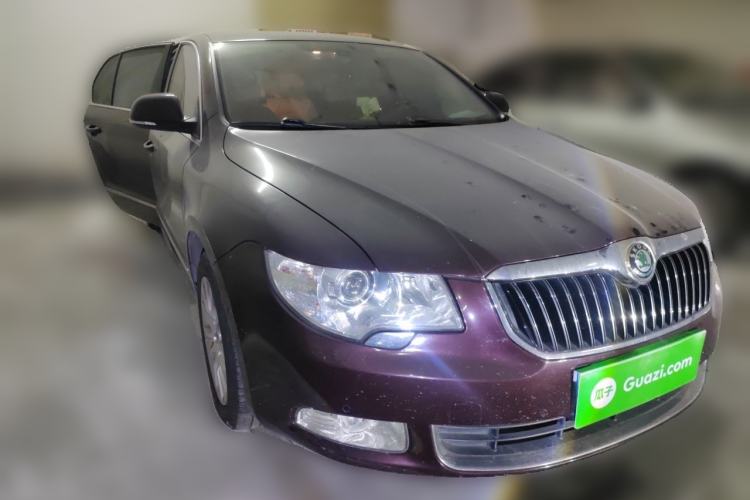 Used Skoda Superb 2012 2.0 TSI Automatic Luxury Edition Front Right 45 Deg