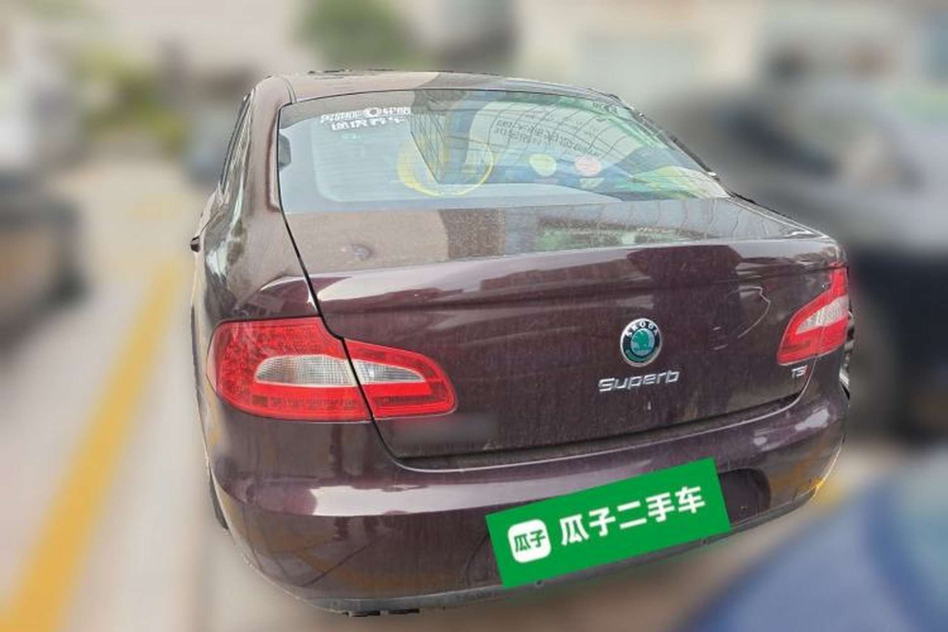 Used Skoda Superb 2012 1.4TSI DSG Zhiya Edition Rear