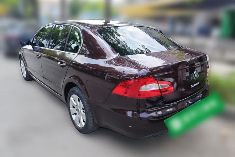 Used Skoda Superb 2012 1.4TSI Manual Zhiya Edition Rear Left 45 Deg