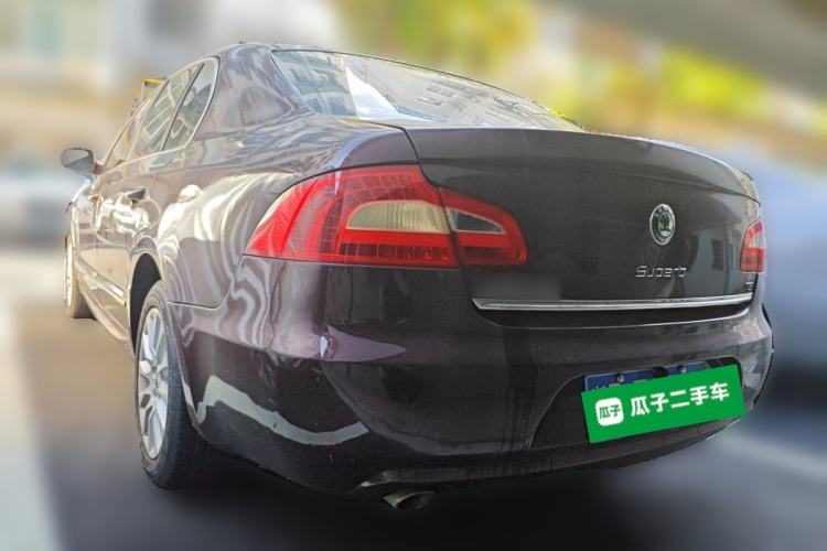 Used Skoda Superb 2012 2.0 TSI Automatic Elegant Edition Rear Left 45 Deg
