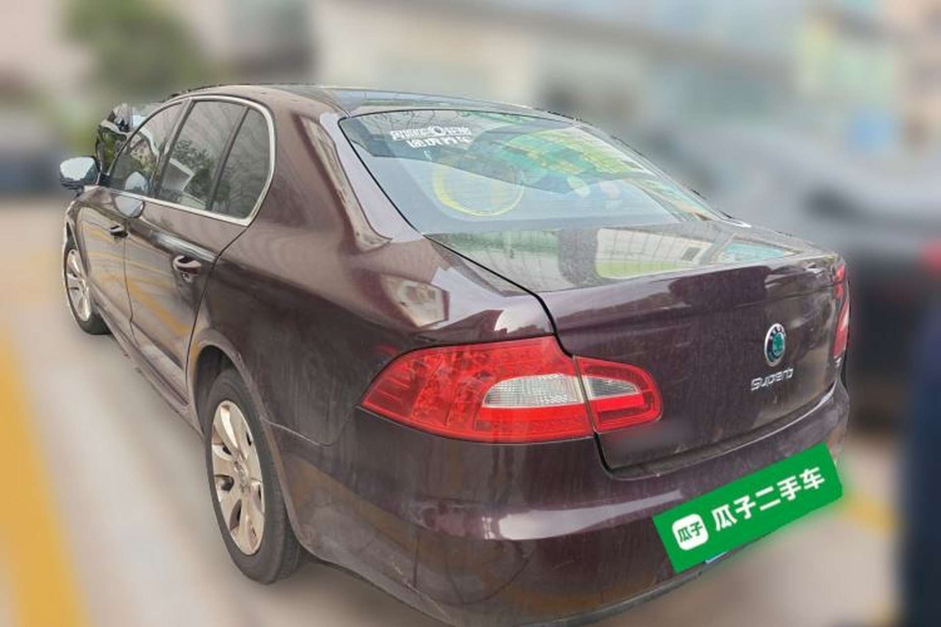 Used Skoda Superb 2012 1.4TSI DSG Zhiya Edition Rear Left 45 Deg