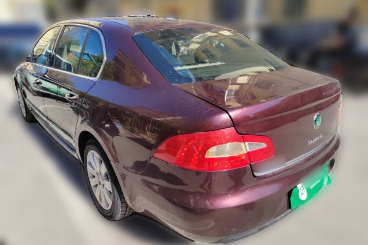 Used Skoda Superb 2012 2.0 TSI Automatic Elegant Edition Rear Left 45 Deg