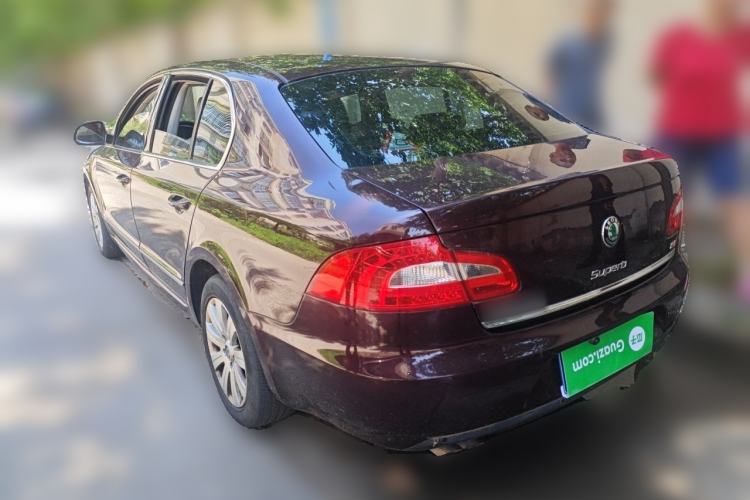 Used Skoda Superb 2012 1.4TSI DSG Elegant Edition Rear Left 45 Deg