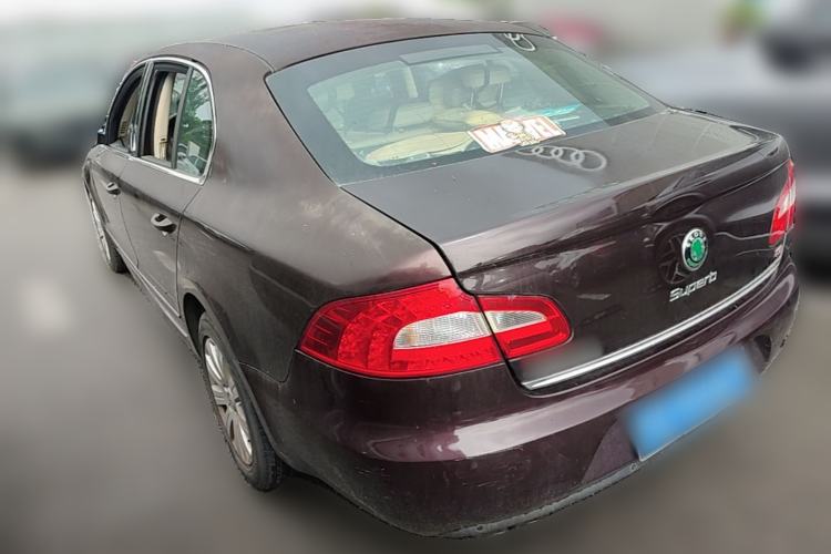 Used Skoda Superb 2012 1.8TSI Automatic Elegant Edition Rear Left 45 Deg