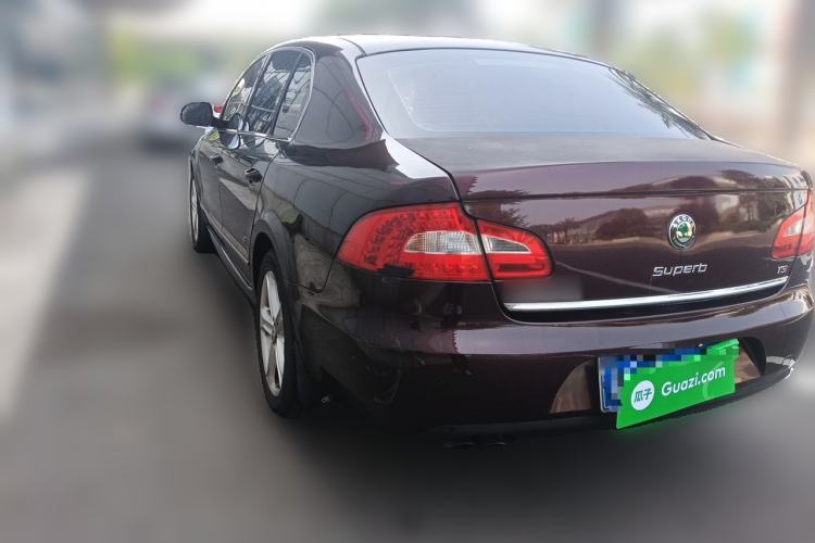 Used Skoda Superb 2012 1.8TSI Manual Elegant Edition Rear Left 45 Deg