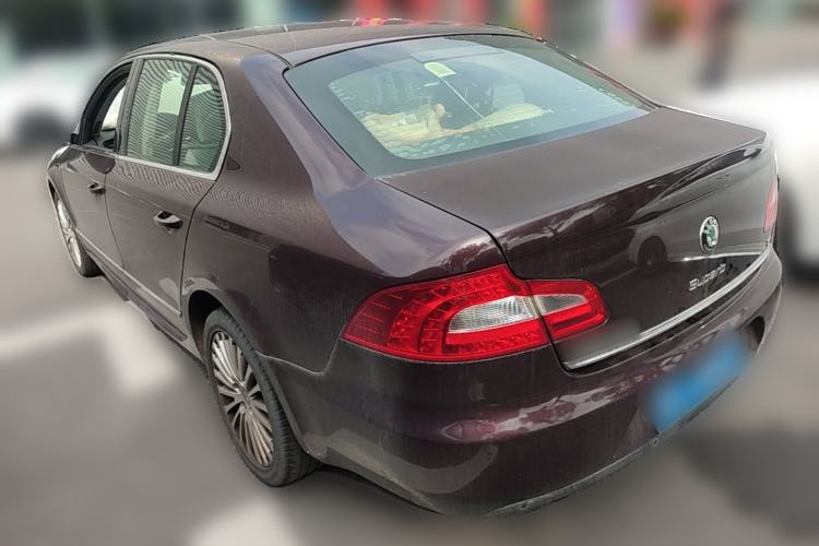 Used Skoda Superb 2012 1.4TSI DSG Zhiya Edition Rear Left 45 Deg