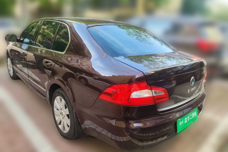 Used Skoda Superb 2012 1.8TSI Automatic Elegant Edition Rear Left 45 Deg
