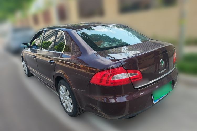 Used Skoda Superb 2012 1.8TSI Automatic Elegant Edition Rear Left 45 Deg