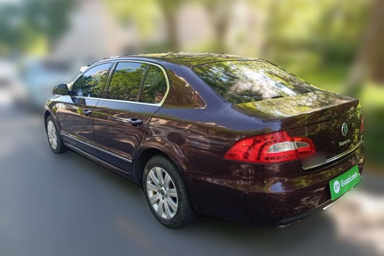 Used Skoda Superb 2012 1.8TSI Manual Elegant Edition Rear Left 45 Deg