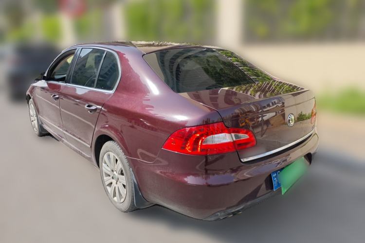 Used Skoda Superb 2012 1.4TSI DSG Elegant Edition Rear Left 45 Deg