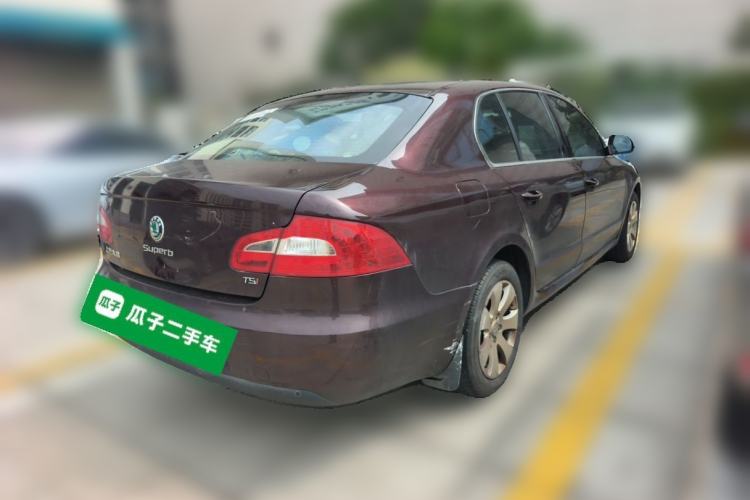 Used Skoda Superb 2012 1.4TSI DSG Zhiya Edition Rear Right 45 Deg