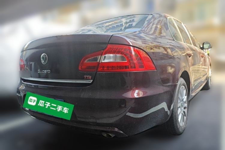 Used Skoda Superb 2012 2.0 TSI Automatic Elegant Edition Rear Right 45 Deg