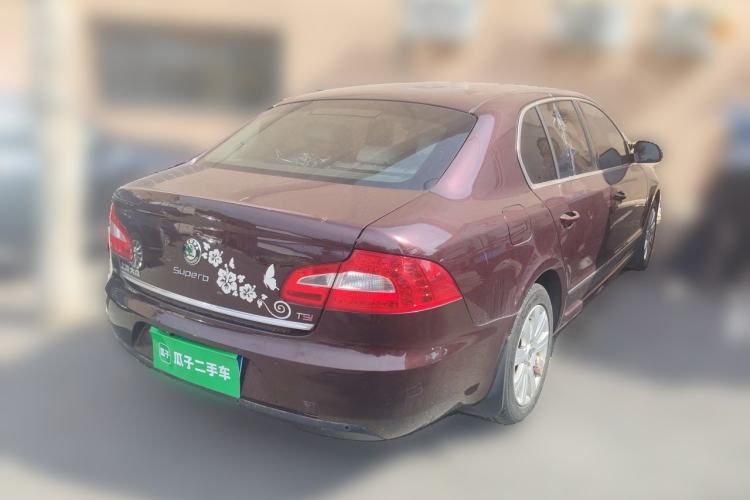 Used Skoda Superb 2012 1.8TSI Automatic Elegant Edition Rear Right 45 Deg