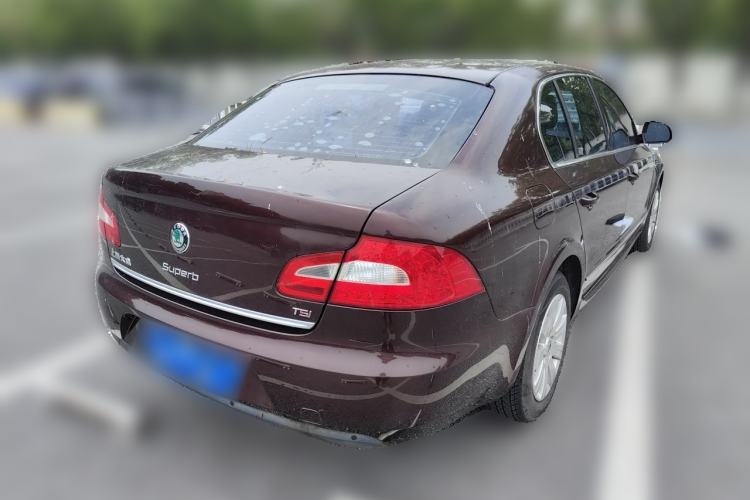 Used Skoda Superb 2012 1.8TSI Automatic Elegant Edition Rear Right 45 Deg