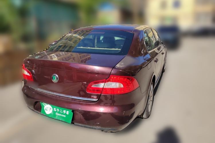 Used Skoda Superb 2012 2.0 TSI Automatic Elegant Edition Rear Right 45 Deg