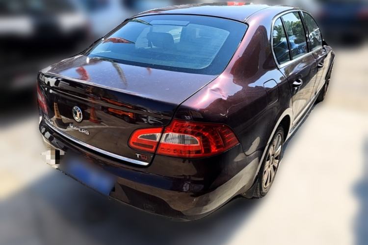 Used Skoda Superb 2012 1.8TSI Automatic Prestige Edition Rear Right 45 Deg