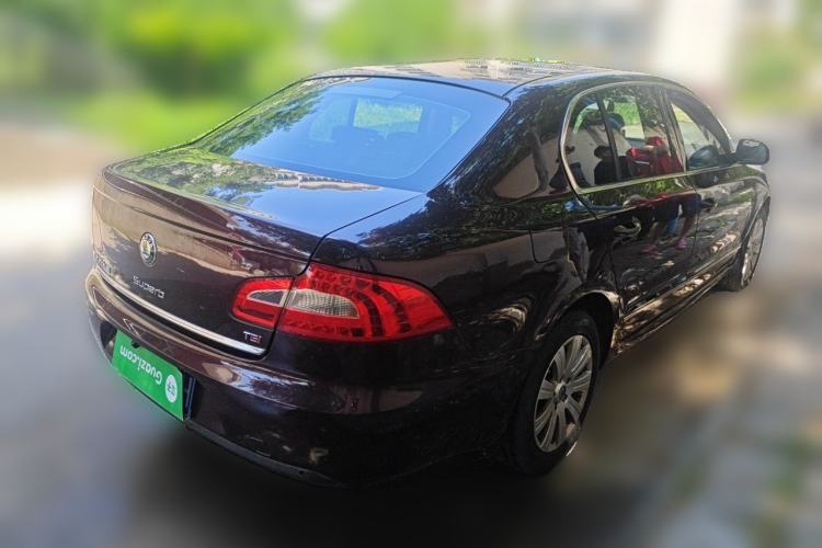 Used Skoda Superb 2012 1.4TSI DSG Elegant Edition Rear Right 45 Deg