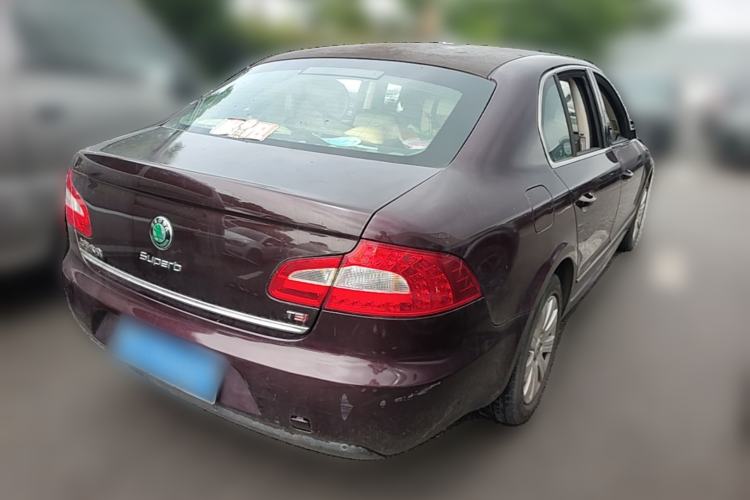 Used Skoda Superb 2012 1.8TSI Automatic Elegant Edition Rear Right 45 Deg